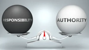 What is the difference between Responsibility and Authority?