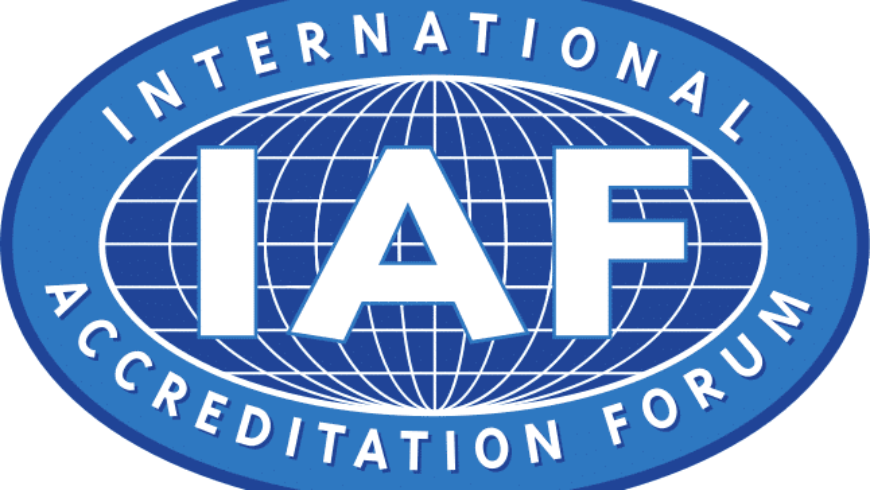 What is an accreditation to ISO certification?